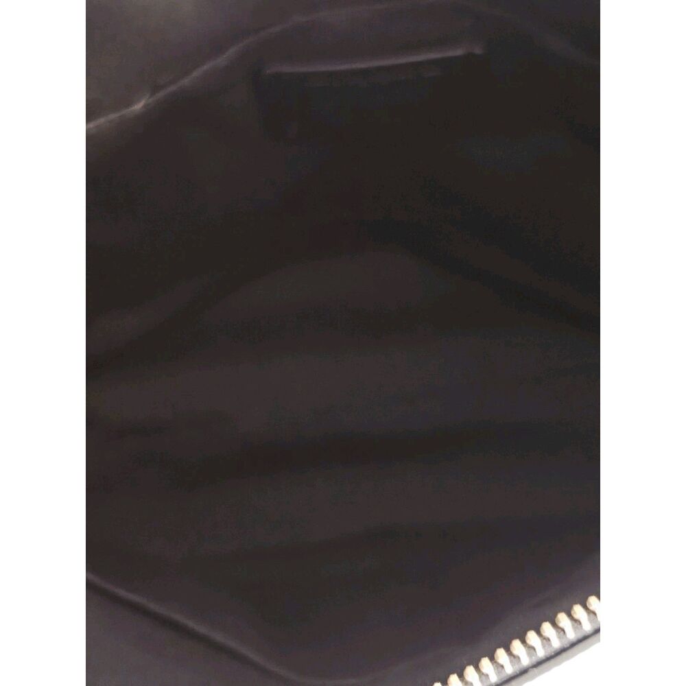 Coach Medium Leather Shoulder Bag Black - Picture 11 of 12